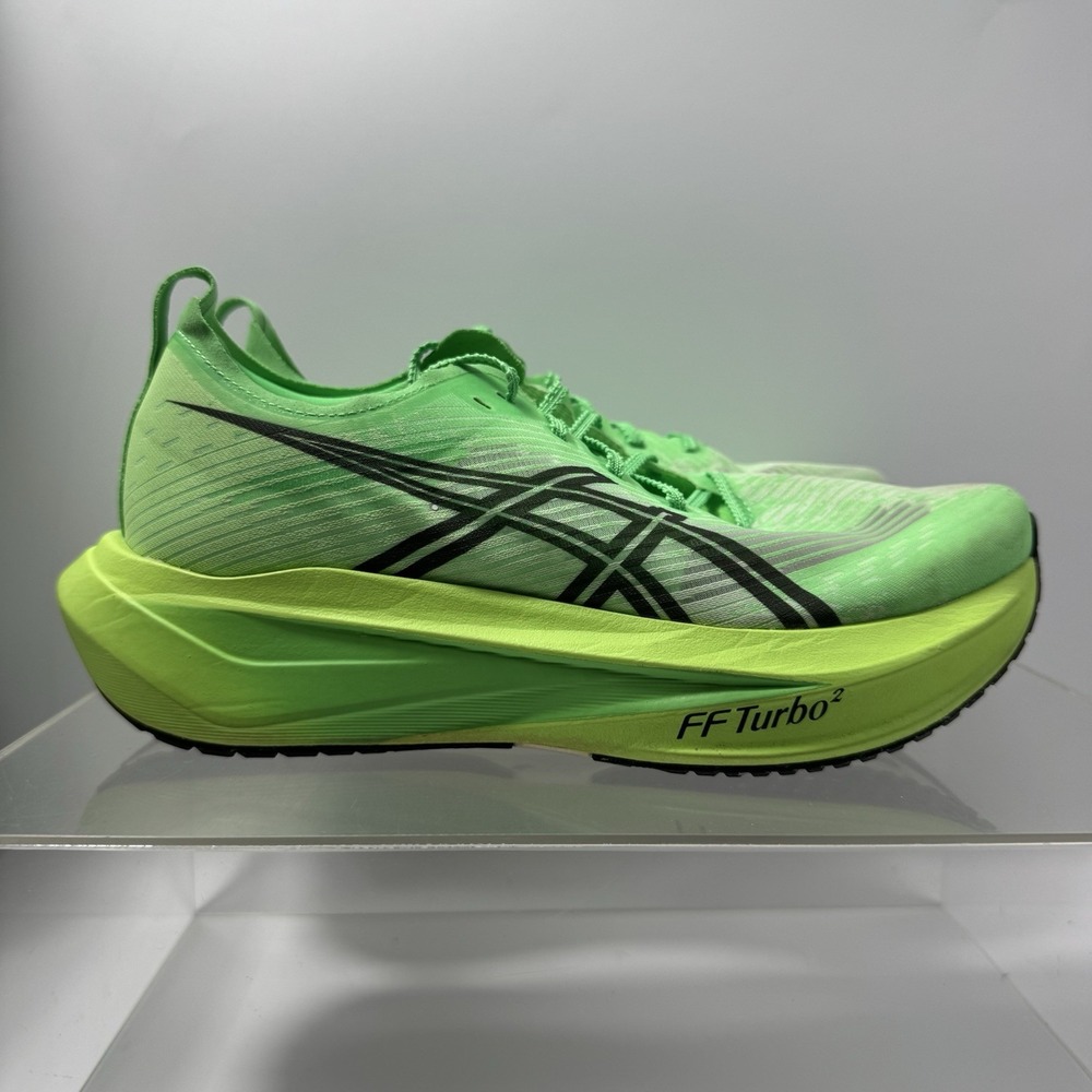 ASICS Megablast Green Running Shoes Sneakers 1013A170 Men's Size 8 - Picture 2 of 12